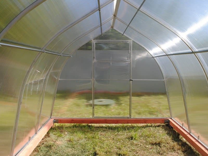 Теплица из поликарбоната Каплевидная 2.5 м148