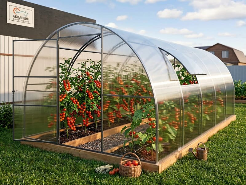 Арочная теплица Кремлевская Премиум 100