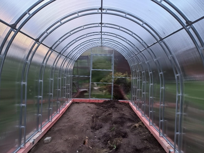 Арочная теплица Кремлевская Цинк 10079